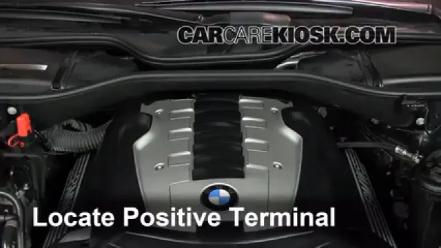 2007 BMW 750Li 4.8L V8 Batería Encendido de puente